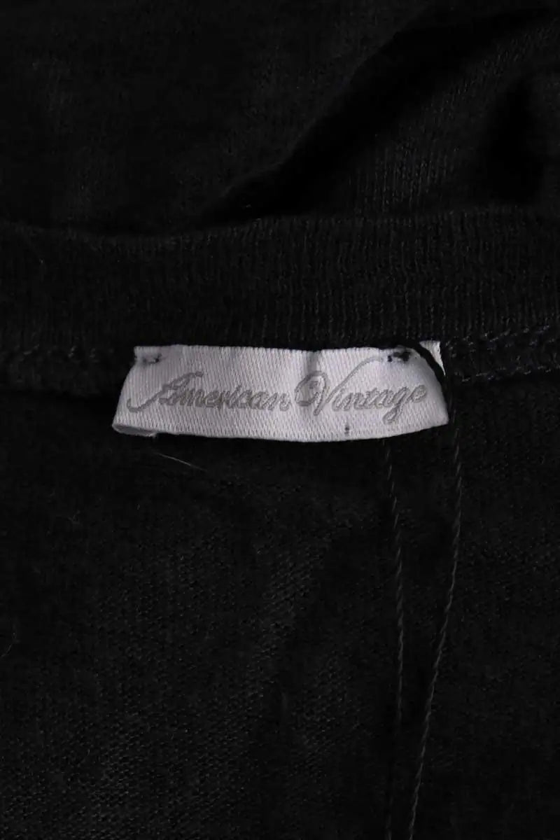 Robe American Vintage Noir en Lin