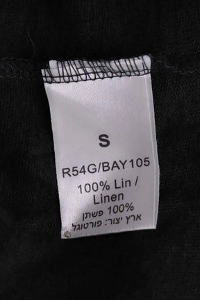 Robe American Vintage Noir en Lin