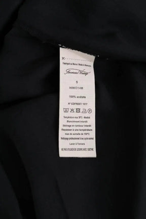 Robe American Vintage Noir en Synthétique
