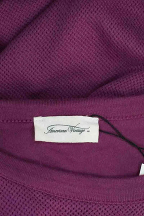 Robe American Vintage Violet en Coton