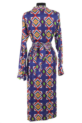 Robe AML Paris Bleu en Coton