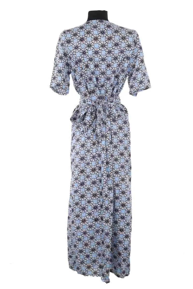Robe AML Paris Bleu en Coton