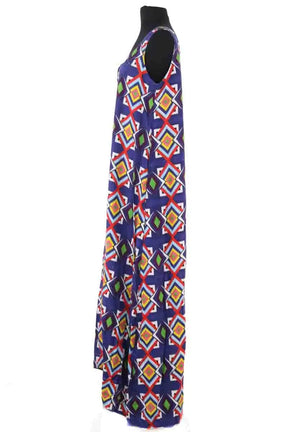 Robe AML Paris Bleu en Soie