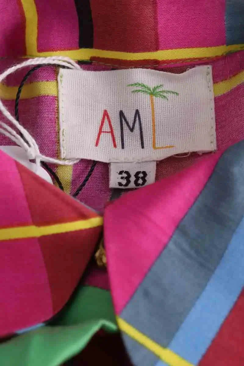 Robe AML Paris Multicolore en Coton