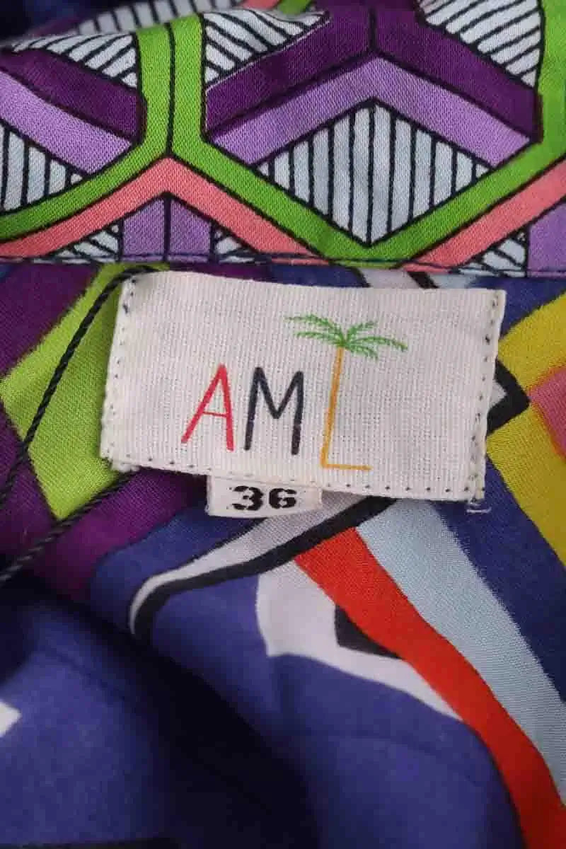 Robe AML Paris Multicolore en Coton