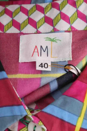 Robe AML Paris Multicolore en Soie