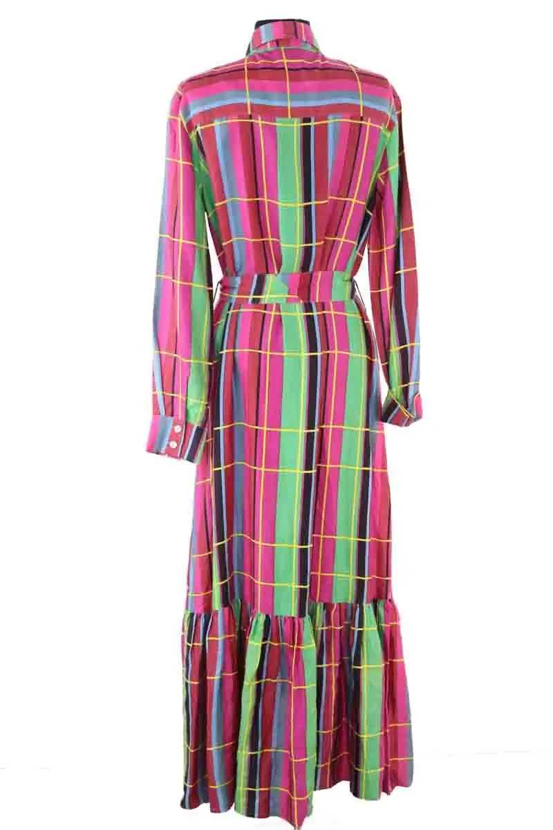 Robe AML Paris Multicolore en Soie