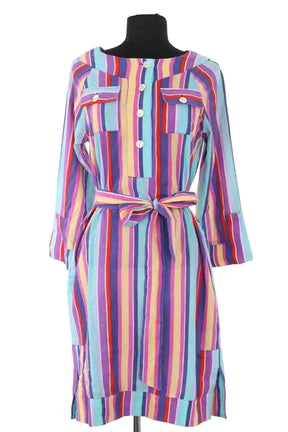 Robe AML Paris Multicolore en Soie, taille M - Seconde Main