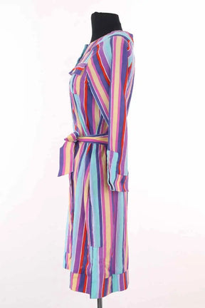 Robe AML Paris Multicolore en Soie