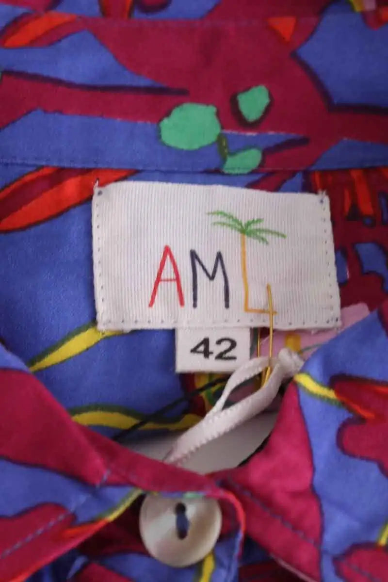 Robe AML Paris Multicolore en Soie