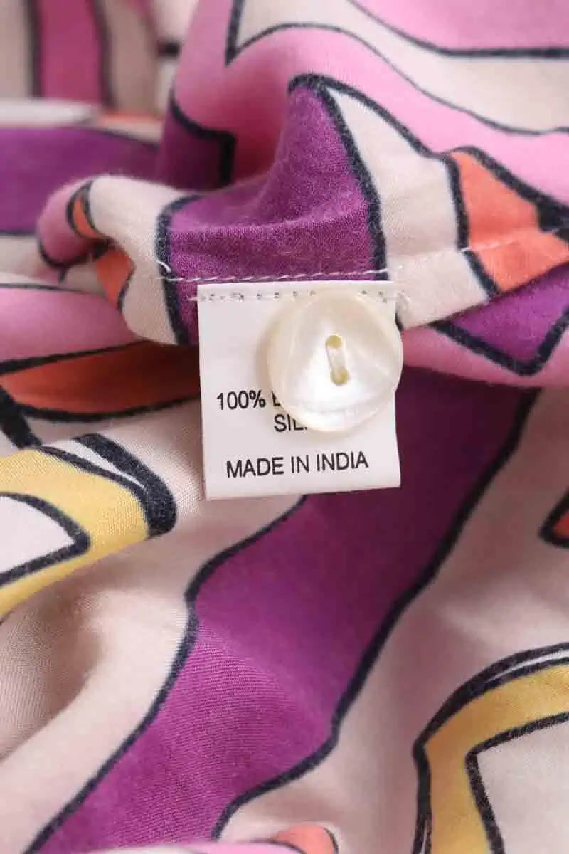 Robe AML Paris Multicolore en Soie
