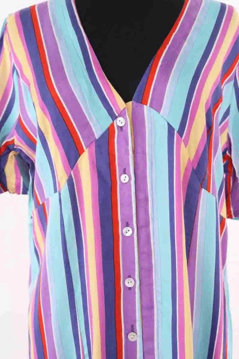 Robe AML Paris Multicolore en Synthétique