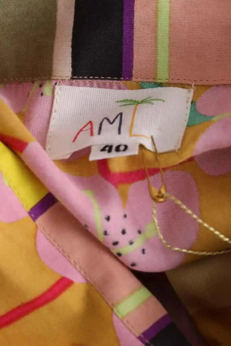 Robe AML Paris Multicolore en Synthétique