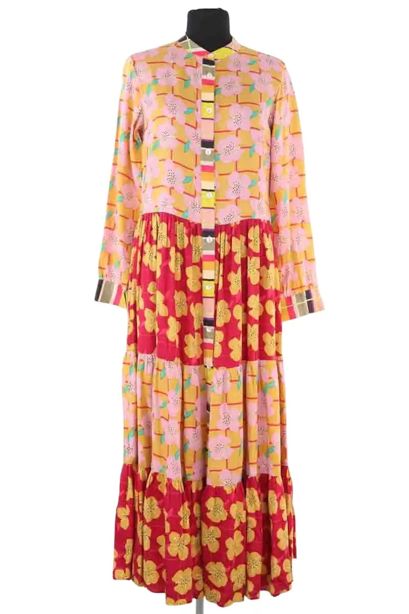 Robe AML Paris Multicolore en Synthétique, taille S - Seconde Main
