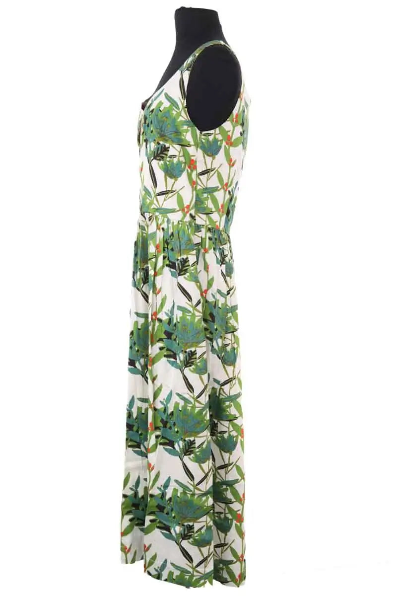 Robe AML Paris Vert en Coton