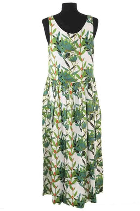 Robe AML Paris Vert en Coton