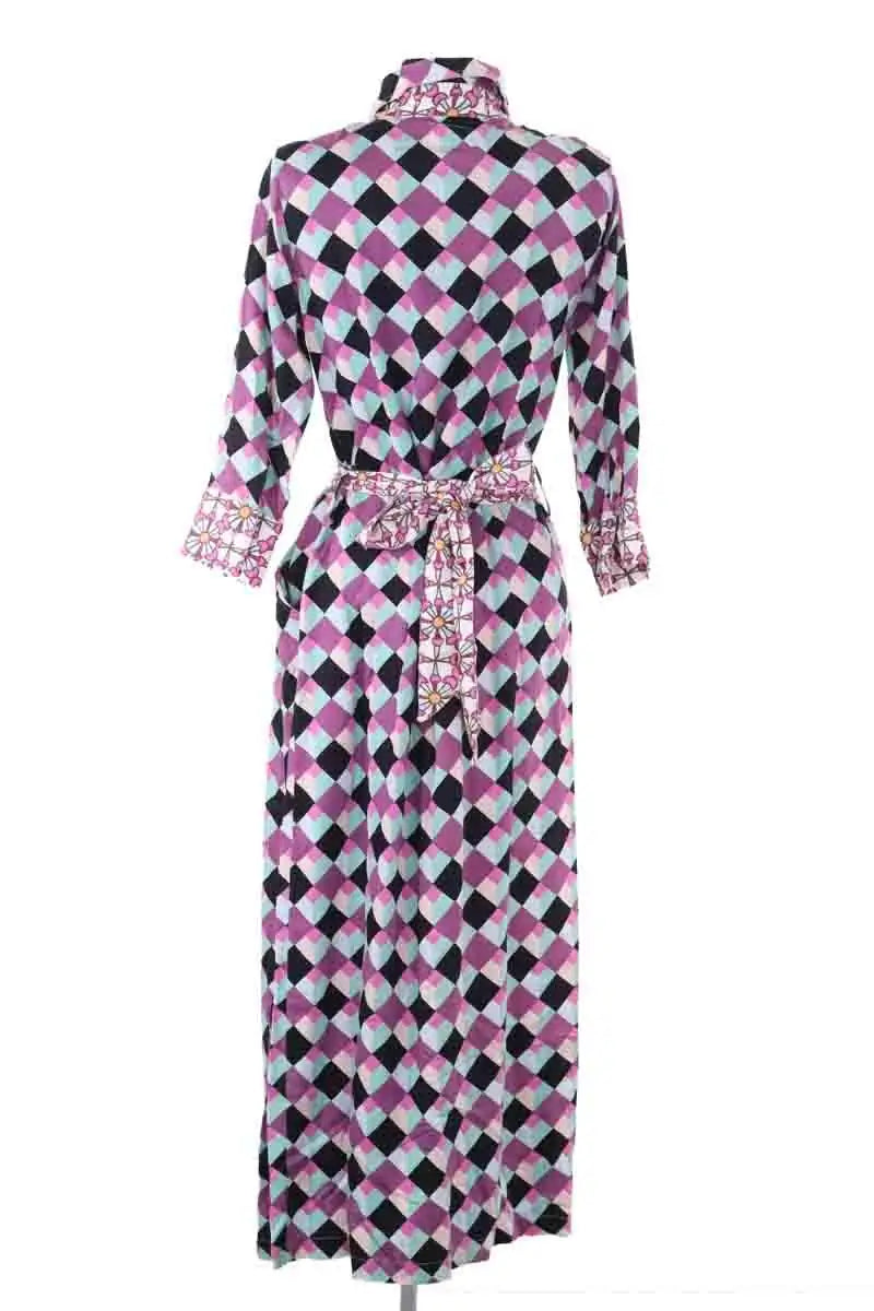 Robe AML Paris Violet en Coton