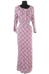 Robe AML Paris Violet en Soie, taille M - Seconde Main