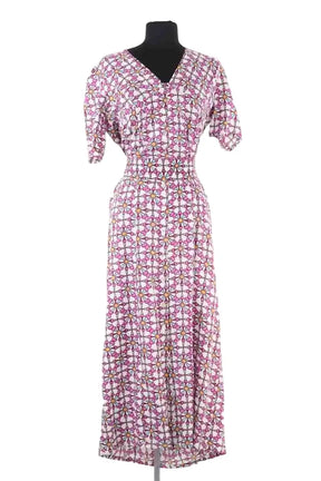 Robe AML Paris Violet en Soie, taille S - Seconde Main
