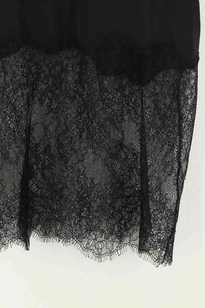 Robe Anine Bing Noir en Soie