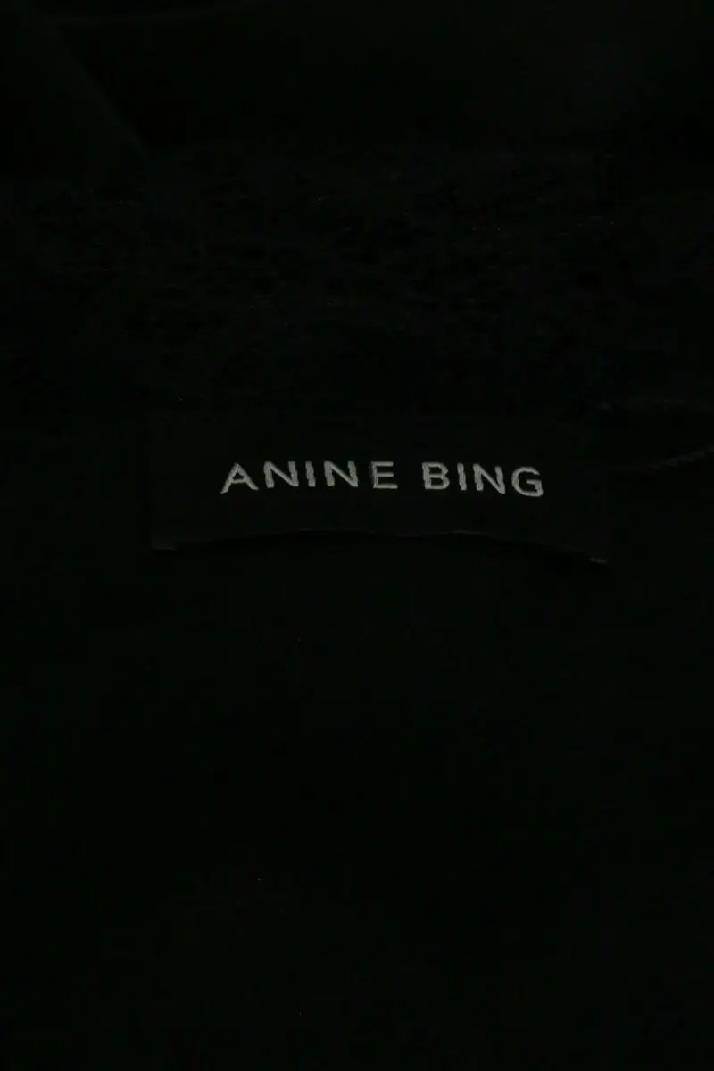 Robe Anine Bing Noir en Soie