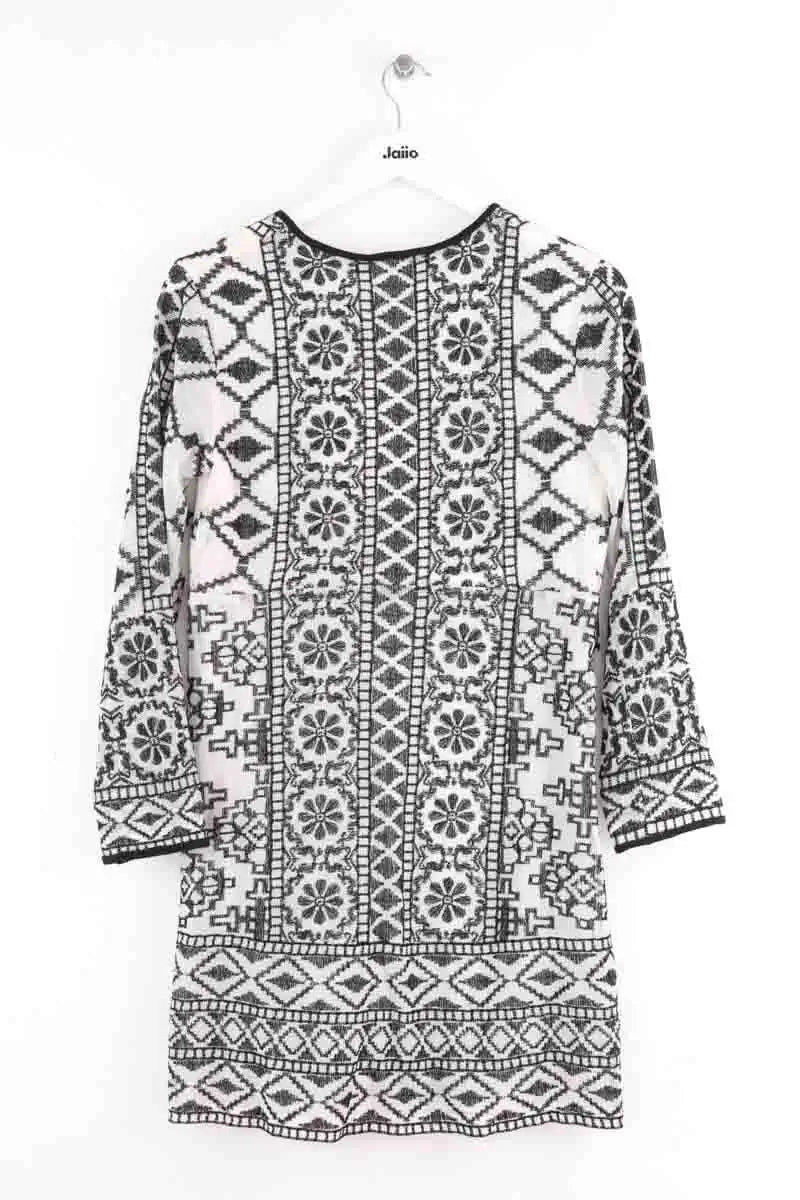 Robe Antik Batik Blanc en Coton