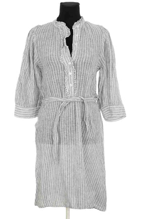 Robe Antik Batik Bleu en Coton, taille M - Seconde Main