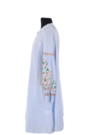 Robe Antik Batik Bleu en Coton