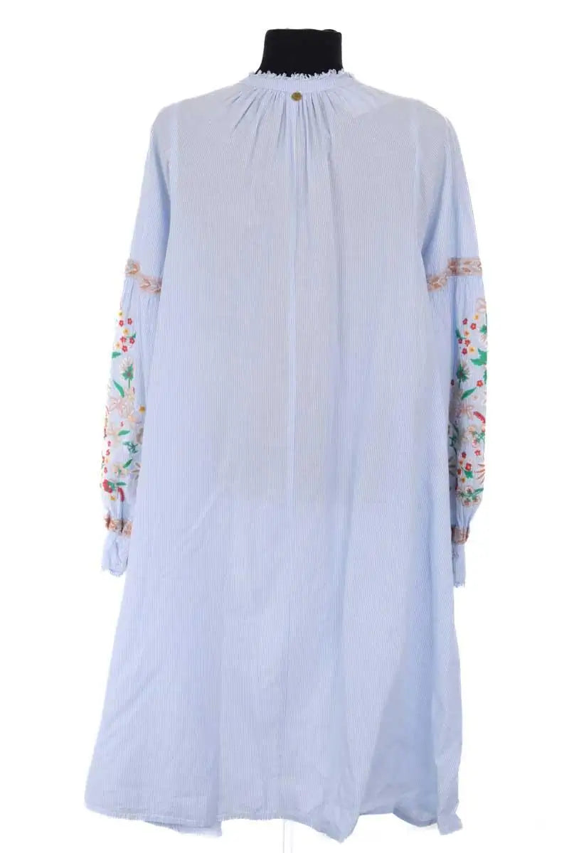 Robe Antik Batik Bleu en Coton