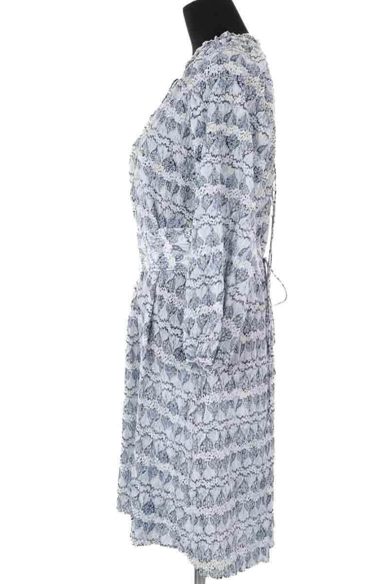 Robe Antik Batik Bleu en Coton