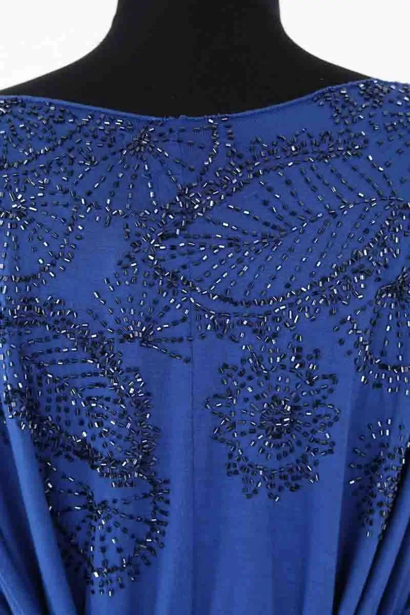 Robe Antik Batik Bleu en Viscose