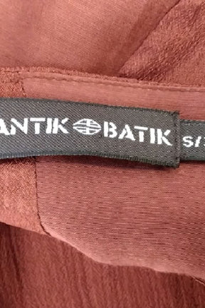 Robe Antik Batik Bordeaux en Viscose