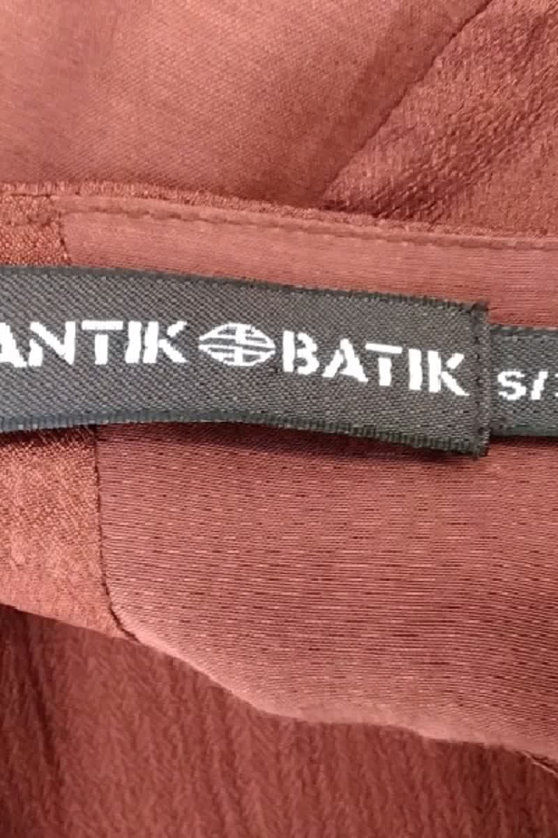 Robe Antik Batik Bordeaux en Viscose