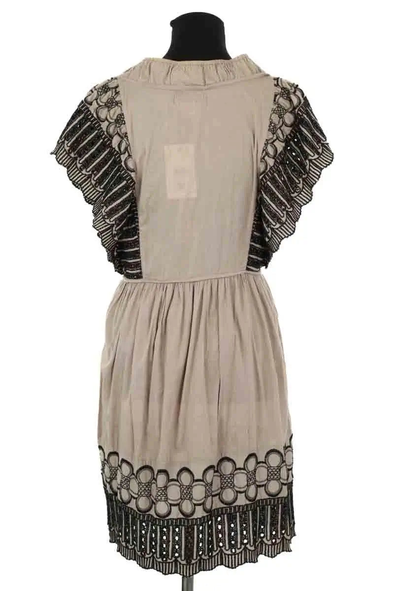 Robe Antik Batik Gris en Coton