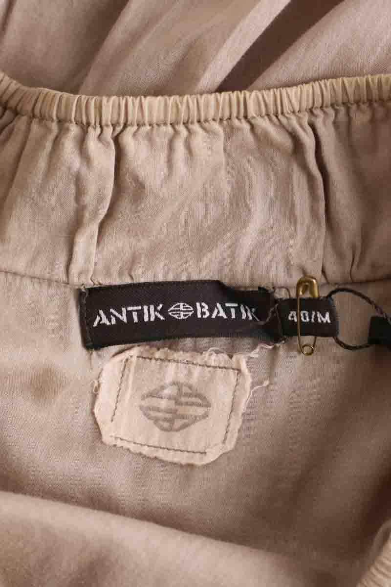 Robe Antik Batik Gris en Coton