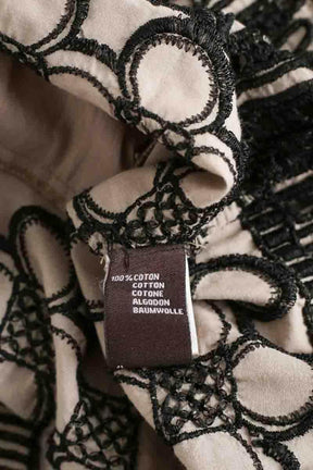 Robe Antik Batik Gris en Coton