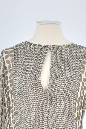 Robe Antik Batik Gris en Soie