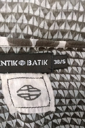Robe Antik Batik Gris en Soie
