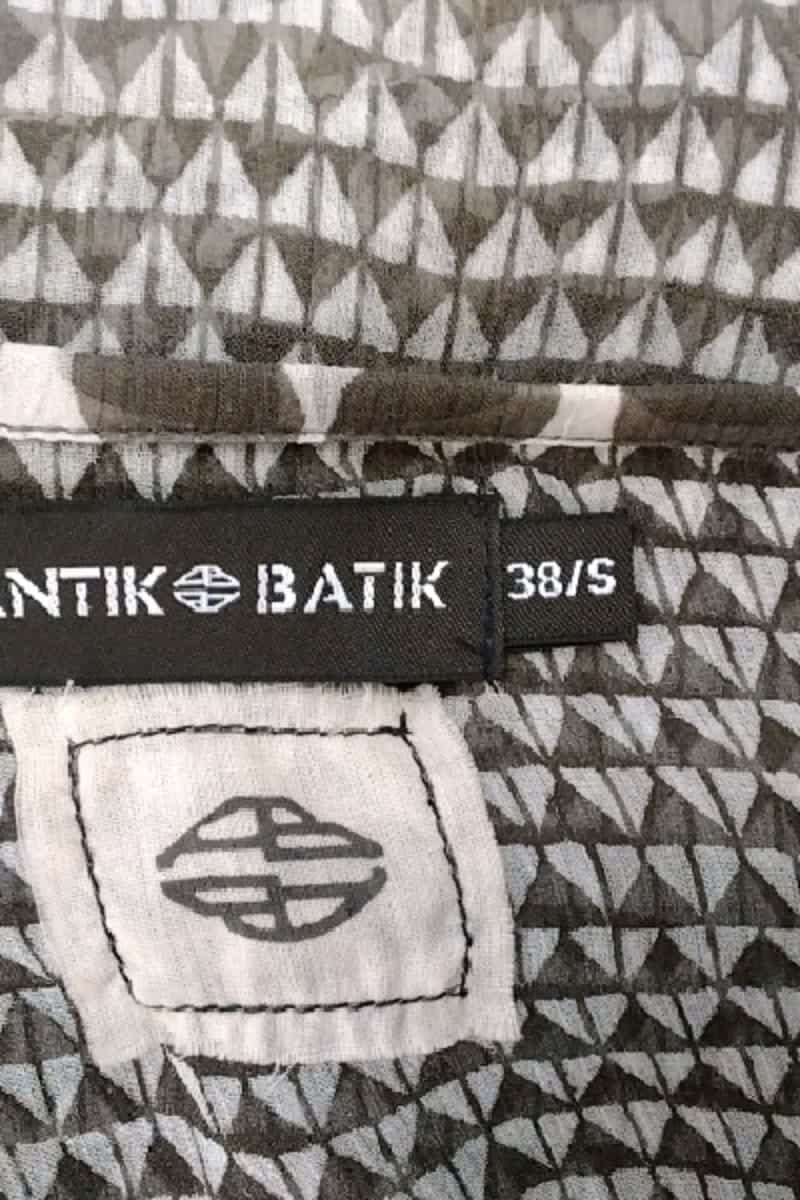 Robe Antik Batik Gris en Soie