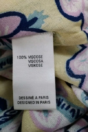 Robe Antik Batik Jaune en Viscose