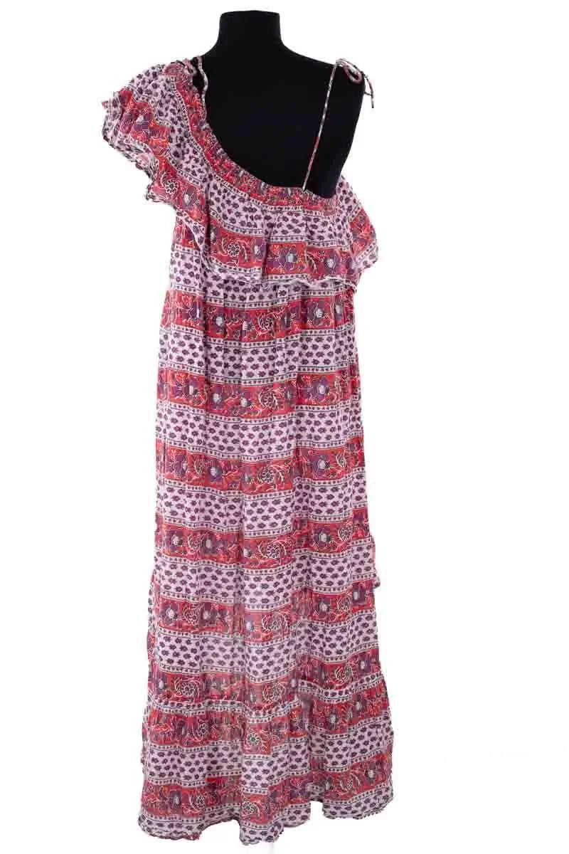Robe Antik Batik Multicolore en Coton