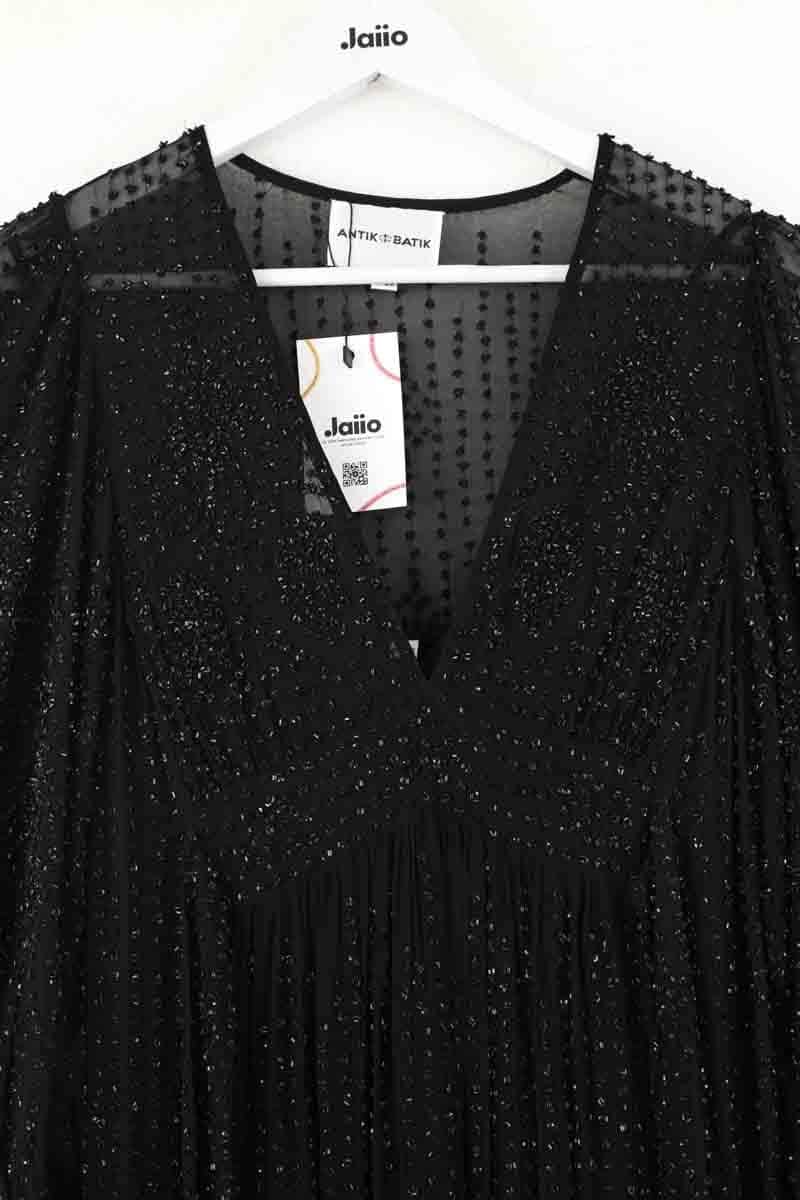 Robe Antik Batik Noir en Paillettes