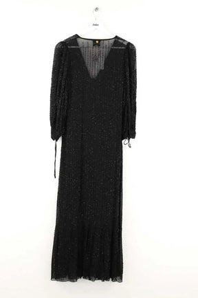 Robe Antik Batik Noir en Paillettes