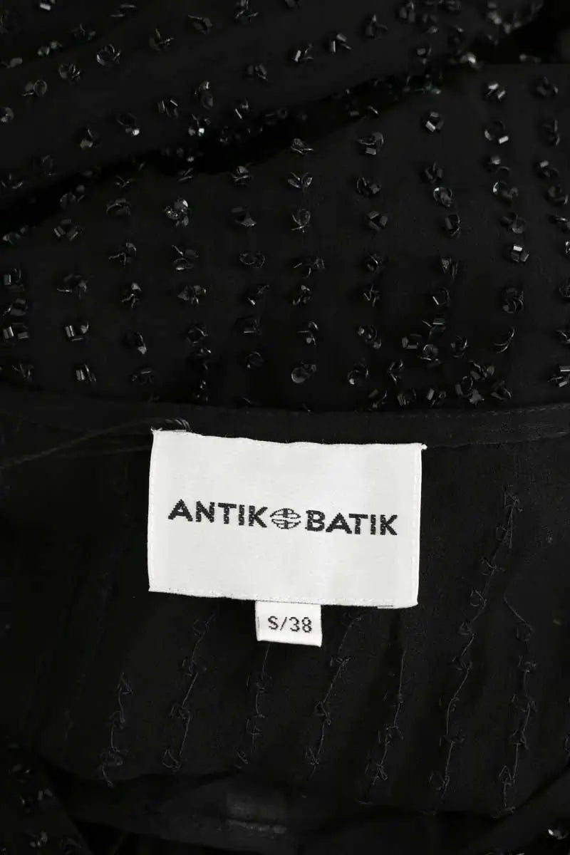 Robe Antik Batik Noir en Paillettes
