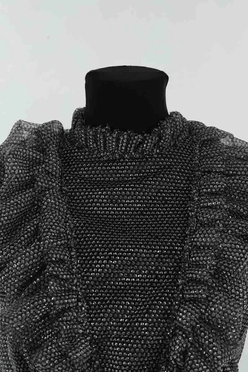Robe Antik Batik Noir en Polyester