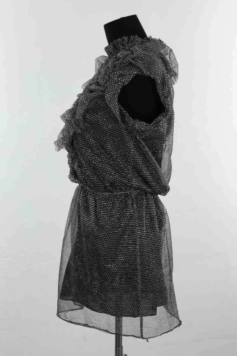 Robe Antik Batik Noir en Polyester