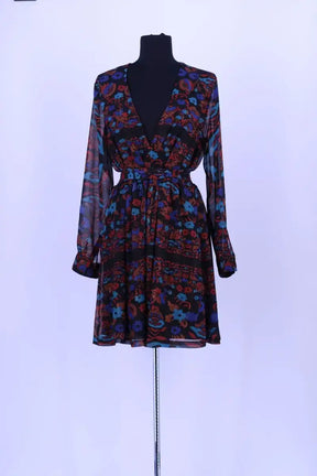 Robe Antik Batik Noir en Synthétique