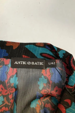 Robe Antik Batik Noir en Synthétique