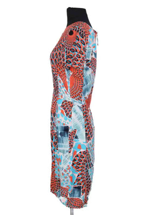 Robe Antik Batik Orange en Coton