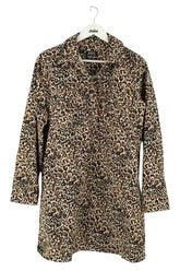 Robe APC Beige en Coton, taille XL - Seconde Main